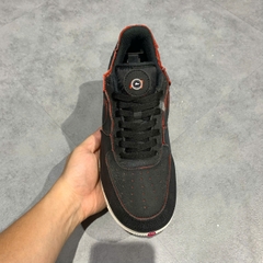 Nike Air Force 1/1 Low Black Chile Red DD2429 001 SIZE 40.5 GIÀY 2HAND CHÍNH HÃNG PVN20480