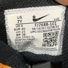 NIKE TEAM HUSTLE D 11 (GS) 'DOODLES' FJ7688 101 SIZE 40 GIÀY 2HAND CHÍNH HÃNG  PVN20386