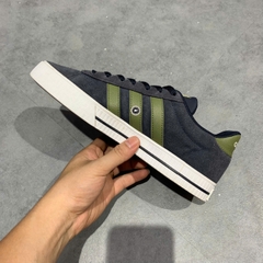 ADIDAS DAILY 3.0 NAVY OLIVE GREEN GW1917 SIZE 40 2/3 GIÀY 2HAND CHÍNH HÃNG PVN20485