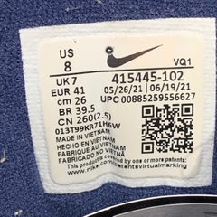 NIKE AIR MONARCH IV WHITE METALLIC SILVER 415445 102 SIZE 41 GIÀY 2HAND CHÍNH HÃNG PVN20608