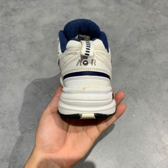 NIKE AIR MONARCH IV WHITE METALLIC SILVER 415445 102 SIZE 41 GIÀY 2HAND CHÍNH HÃNG PVN20608