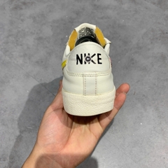 NIKE BLAZER LOW '77 VINTAGE 'SAIL MULTI' DA6364 106 SIZE 41 GIÀY 2HAND CHÍNH HÃNG PVN20418