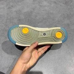 Nike Air Force 1 React 'Smoke Grey Gold' CT1020 100 SIZE 41 GIÀY 2HAND CHÍNH HÃNG PVN19933