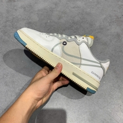 Nike Air Force 1 React 'Smoke Grey Gold' CT1020 100 SIZE 41 GIÀY 2HAND CHÍNH HÃNG PVN19933