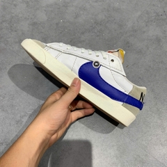 NIKE BLAZER LOW '77 JUMBO 'WHITE OLD ROYAL' DQ8768 100 SIZE 41 GIÀY 2HAND CHÍNH HÃNG PVN20412