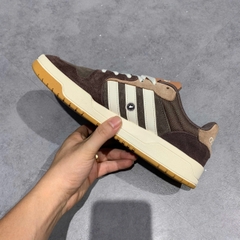 ADIDAS ENTRAP 'BROWN WHITE' JR8321 SIZE 41 1/3 GIÀY 2HAND CHÍNH HÃNG PVN20519