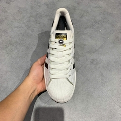ADIDAS SUPERSTAR CLOUD WHITE CORE BLACK EG4958 SIZE 41 1/3 GIÀY 2HAND CHÍNH HÃNG PVN21215