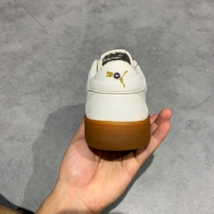 PUMA Court Breaker L Mono 'White Brown' 364976 04 SIZE 41 GIÀY 2HAND CHÍNH HÃNG PVN21149