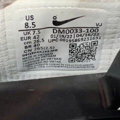 NIKE AIR MAX TERRASCAPE 90 WHITE LIGHT IRON ORE DM0033 100 SIZE 42 GIÀY 2HAND CHÍNH HÃNG PVN21227