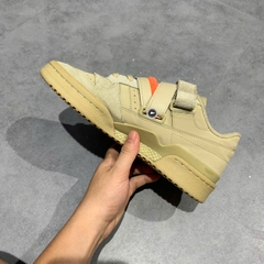 ADIDAS FORUM LOW STRAP 'TAUPE OXIDE' GX3658 SIZE 42 GIÀY 2HAND CHÍNH HÃNG PVN21085
