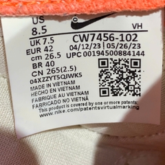 NIKE SB ADVERSARY PREMIUM 'TURF ORANGE GUM LIGHT BROWN' CW7456 102 SIZE 42 GIÀY 2HAND CHÍNH HÃNG PVN21136