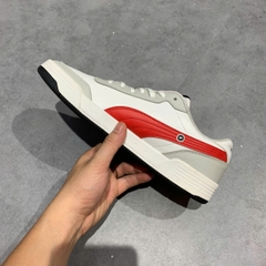 PUMA Caracal Sneakers White/Red 369863-28 SIZE 42 GIÀY 2HAND CHÍNH HÃNG PVN21351