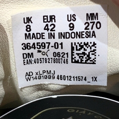 Puma Liga Leather Beige 364597 01 SIZE 42 GIÀY 2HAND CHÍNH HÃNG PVN21345