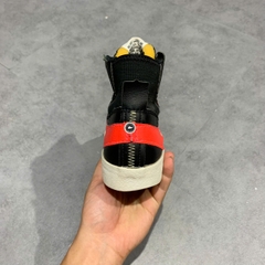 NIKE BLAZER MID '77 JUMBO 'BLACK BRIGHT CRIMSON' DD3111 001 SIZE 42 GIÀY 2HAND CHÍNH HÃNG PVN21151