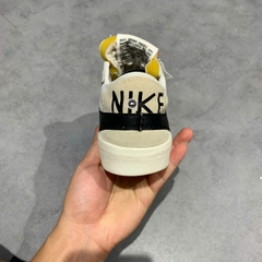 NIKE BLAZER LOW '77 JUMBO "WHITE BLACK SAIL" DN2158 101 SIZE 42 GIÀY 2HAND CHÍNH HÃNG PVN21131