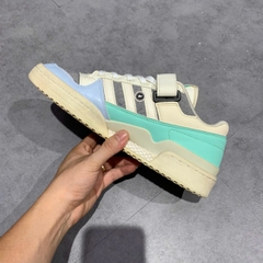 ADIDAS ORIGINALS FORUM LOW 'OFF WHITE EASY GREEN' GZ4406 SIZE 42 2/3 GIÀY 2HAND CHÍNH HÃNG PVN21248