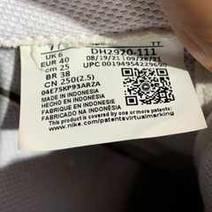 Nike Air Force 1 LE GS 'Triple White' DH2920 111 SIZE 40 GIÀY 2HAND CHÍNH HÃNG PVN21213