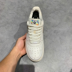 Nike Wmns Air Force 1 Low 'Iridescent Swoosh' CJ1646-100 SIZE 40 GIÀY 2HAND CHÍNH HÃNG PVN21210