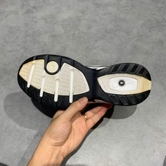 NIKE AIR MONARCH IV WHITE/METALLIC SILVER 415445 102 SIZE 40.5 GIÀY 2HAND CHÍNH HÃNG PVN21128