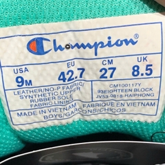 Champion 93 Eighteen Block Black Green Men CM100117Y SIZE 42.5 GIÀY 2HAND CHÍNH HÃNG PVN21196