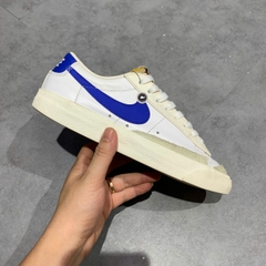 Nike Blazer Low '77 Vintage 'White Hyper Royal' DA6364 103 SIZE 40 GIÀY 2HAND CHÍNH HÃNG PVN21160