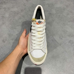 NIKE BLAZER LOW '77 VINTAGE 'WHITE BLACK' DA6364 101 SIZE 43 GIÀY 2HAND CHÍNH HÃNG PVN21205