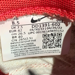 NIKE DUNK LOW RETRO 'GYM RED' DD1391 602 SIZE 42 GIÀY 2HAND CHÍNH HÃNG PVN21773