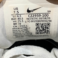 NIKE SB FORCE 58 WHITE LIGHT BROWN GUM CZ2959 100 SIZE 40.5 GIÀY 2HAND CHÍNH HÃNG PVN21891