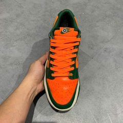 Nike Dunk Low Retro "Miami Hurricanes" DD1391 300 SIZE 42.5 GIÀY 2HAND CHÍNH HÃNG PVN21880