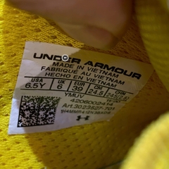 Under Armour Curry Flow 8 'Smooth Butter Flow' GS 3023527 701 SIZE 39 GIÀY 2HAND CHÍNH HÃNG PVN22118