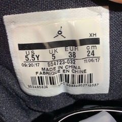 JORDAN 1 LOW GS 'METALLIC GOLD' 554723 032 SIZE 38 GIÀY 2HAND CHÍNH HÃNG PVN22153