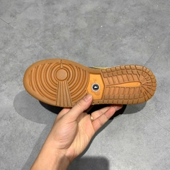 JORDAN 1 LOW GS 'METALLIC GOLD' 554723 032 SIZE 38 GIÀY 2HAND CHÍNH HÃNG PVN22153