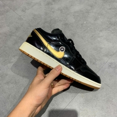 JORDAN 1 LOW GS 'METALLIC GOLD' 554723 032 SIZE 38 GIÀY 2HAND CHÍNH HÃNG PVN22153