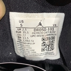 NIKE AIR JORDAN 1 LOW SE HOMAGE WHITE BLACK DR0502 101 SIZE 35.5 GIÀY 2HAND CHÍNH HÃNG PVN22166