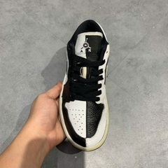 NIKE AIR JORDAN 1 LOW SE HOMAGE WHITE BLACK DR0502 101 SIZE 35.5 GIÀY 2HAND CHÍNH HÃNG PVN22166