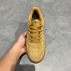 NIKE AIR FORCE 1 LV8 3 GS 'WHEAT' BQ5485 700 SIZE 37.5 GIÀY 2HAND CHÍNH HÃNG PVN22143