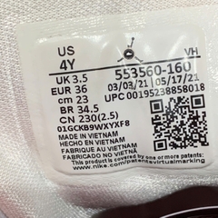 AIR JORDAN 1 LOW GS 'CHICAGO HOME' 553560 160 SIZE 36 GIÀY 2HAND CHÍNH HÃNG PVN22146