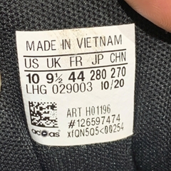 ADIDAS HOOPS 2.0 'BLACK GOLD WHITE' H01196 SIZE 44 GIÀY 2HAND CHÍNH HÃNG PVN22470