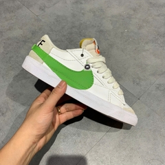 🔥 NIKE BLAZER LOW ’77 JUMBO – WHITE / CHLOROPHYLL – SIZE 41 1/3 – PVN22571 – CHÍNH HÃNG