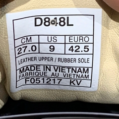 ONITSUKA TIGER  MHS CL D848L 0505 SIZE 42.5 GIÀY 2HAND CHÍNH HÃNG PVN22213