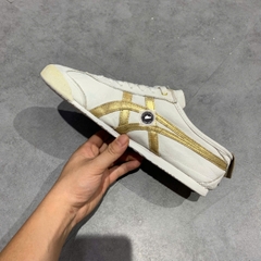 ONITSUKA TIGER MEXICO 66 WHITE RICH GOLD DL408-0194 SIZE 42.5 GIÀY 2HAND CHÍNH HÃNG 22196