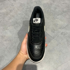NIKE COURT VISION LOW 'BLACK WHITE' CD5463 001 SIZE 42 GIÀY 2HAND CHÍNH HÃNG PVN22608