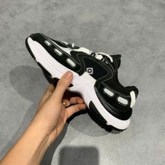 🔥 FILA ARCH VINTAGE SHOES ‘BLACK WHITE’ – SIZE 39 – PVN23077 – CHÍNH HÃNG