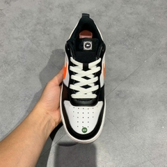 Nike Court Borough Low 2 GS White Black Orange - BQ5448 115 - Size 36 - GIÀY 2HAND CHÍNH HÃNG 23060