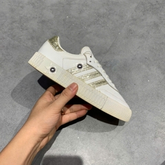 🔥 ADIDAS SAMBAROSE ‘WHITE SILVER’ – SIZE 38 – PVN23090 – CHÍNH HÃNG