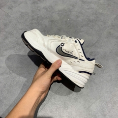 [Martine Rose x Nike Air Monarch IV White Navy] - AT3147 100 - Size 36 - GIÀY 2HAND CHÍNH HÃNG 22951