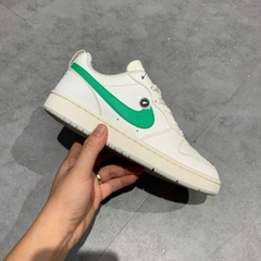 🔥 NIKE COURT BOROUGH LOW RECRAFT ‘WHITE/GREEN’ – SIZE 38 – PVN22961 – CHÍNH HÃNG