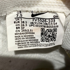 Nike Court Legacy Lift White University Red Gum - FV5526 103 - Size 38.5 - GIÀY 2HAND CHÍNH HÃNG 23015