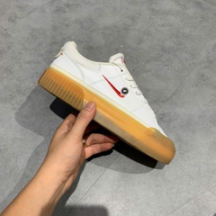 Nike Court Legacy Lift White University Red Gum - FV5526 103 - Size 38.5 - GIÀY 2HAND CHÍNH HÃNG 23015