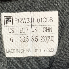 🔥 Fila Fern Sneakers Black Green – SIZE 36.5 – PVN23032 – CHÍNH HÃNG